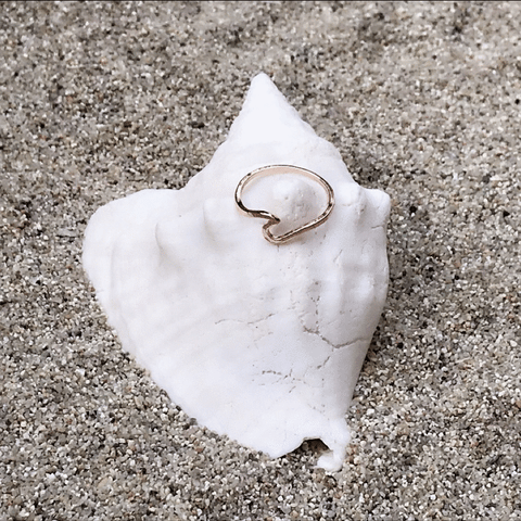 "Tide" | Metal Ring